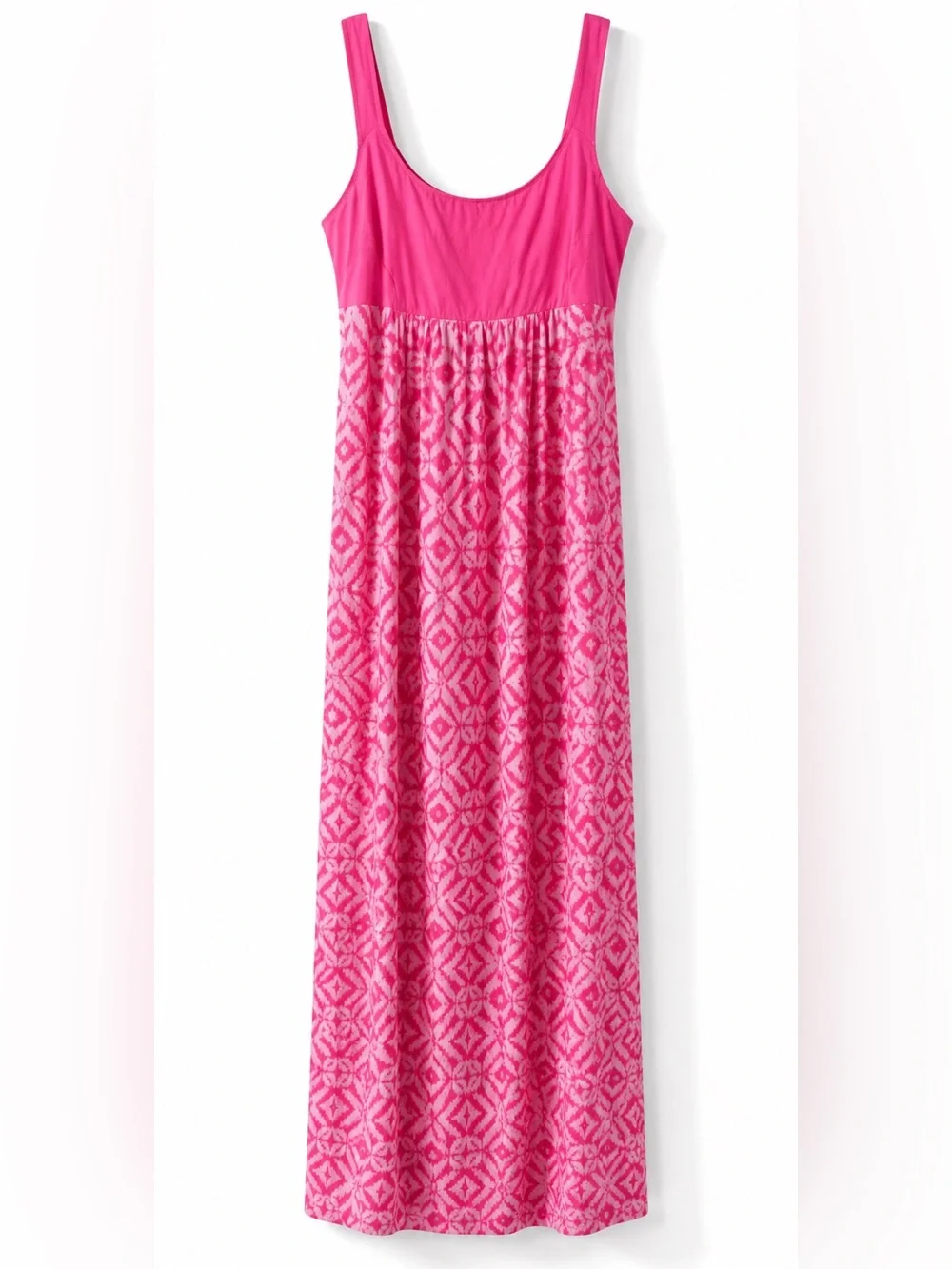 FRESH PRODUCE PINK SUMMER BREEZE LIGHTWEIGHT RESORT STYLE DRESS SZ M - Picture 2 of 3